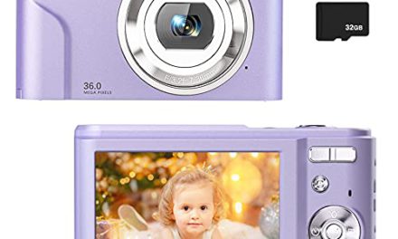 Capture Memories with 36MP Kids Camera