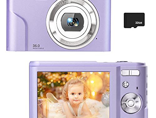 Capture Memories with 36MP Kids Camera