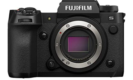 Capture Life: Fujifilm X-H2S in Sleek Black