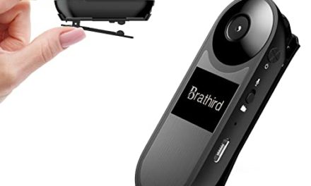 Upgraded Mini Body Cam: 2023 1080P 32G Police Cam with Clip