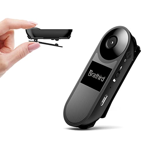 Upgraded Mini Body Cam: 2023 1080P 32G Police Cam with Clip