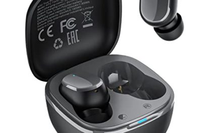 “Enhance Calls & Gaming: HTC Earbuds 2 – Noise Cancel, IPX5 Waterproof, 32H Playtime – Black”