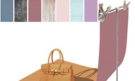 Vibrant 7Pcs Photo Backdrops: Perfect for Food, Jewelry, Cosmetics