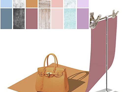 Vibrant 7Pcs Photo Backdrops: Perfect for Food, Jewelry, Cosmetics