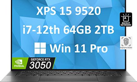 Powerful Dell XPS 15: Intel 12th Gen, 64GB RAM, 2TB SSD, RTX 3050
