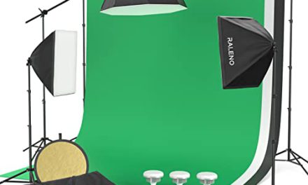 Capture Stunning Photos with RaLeno Lighting Kit & Background Support System
