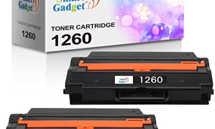“Upgrade Your Printer: Smart Gadget 2-Pack Toner Replacement for DELL 1260”