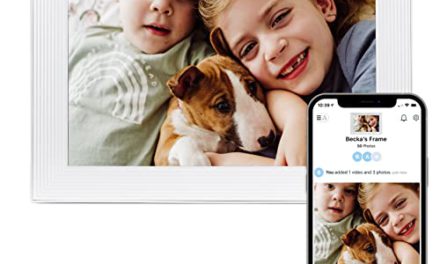 “The Ultimate Digital Frame: Aura Carver 10.1\” | Gift Memories Instantly | Hassle-free Setup | Phone-to-Frame Photo Sharing | Free Storage | (Sea Salt)”