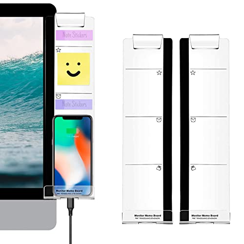 Easy Install Monitor Memo Board for Computer Monitors – Organize with Ease