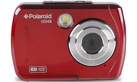 Capture the Moment: Polaroid IS048 – Portable Waterproof Action Camera (Red)