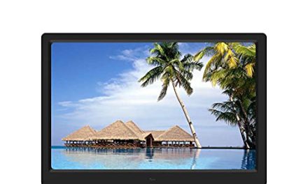 “Immerse in Brilliant Memories: 15.4″ HD Digital Frame with Image Preview, Video Playback, and Remote Control”