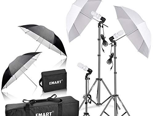 Capture Stunning Photos with EMART Umbrella Lighting Kit