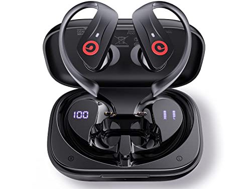 Ultimate Wireless Earbuds: Enhanced Sound, 60H Playtime, Waterproof