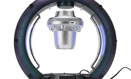 Levitating 3D Stereo Speaker: Immersive Sound, Vibrant Lights!