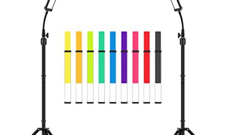 Powerful LED Video Lighting Kit for Stunning Live Streaming and Portraits