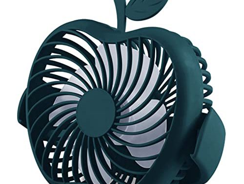 Portable Green USB Desk Fan for Personal Cooling