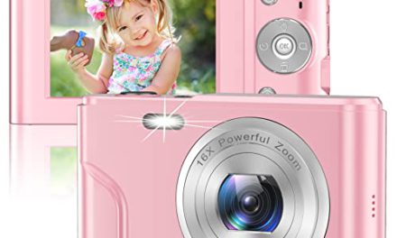 High-Definition Rechargeable Camera: Perfect for Youthful Vloggers!