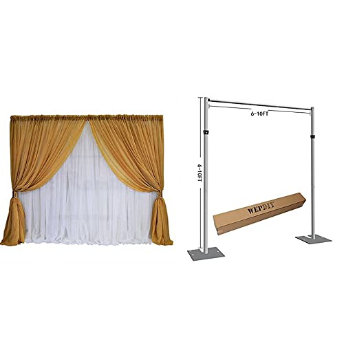 Transform Your Wedding or Party with our 10×10 Pipe and Drape Backdrop Kit