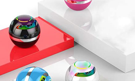 “Enhance Home & Office with AI Assistant, Portable Bluetooth Speaker – Colorful Light, TF Card Support, Cool Gadget!”