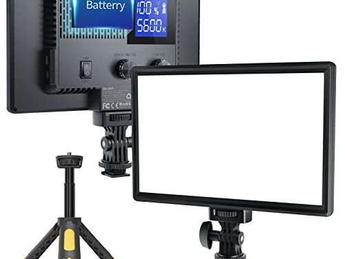 Superior RALENO LED Camera Light: Brighten Outdoor Photography, Enhance Live Streaming!