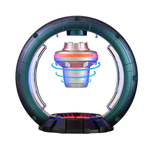 Levitate & Rotate: Stunning Floating Speaker with Bluetooth & LED
