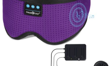 “Relaxing Sleep Aid: MUSICOZY Bluetooth Headphones – Insomnia Relief, Travel Essential”