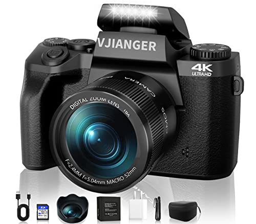 “Capture Stunning Moments with VJIANGER 4K Vlogging Camera”