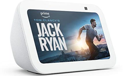 Unleash Enhanced Sound: Echo Show 5 (3rd Gen, 2023) | Smarter Display, Deeper Bass | Glacier White