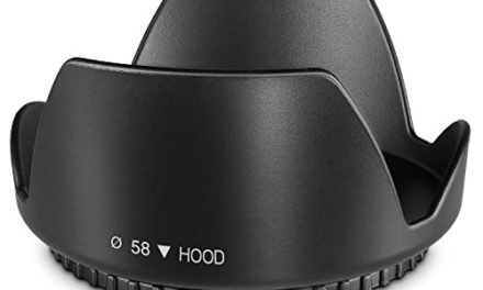 “Capture Perfect Shots with 58MM Tulip Lens Hood”