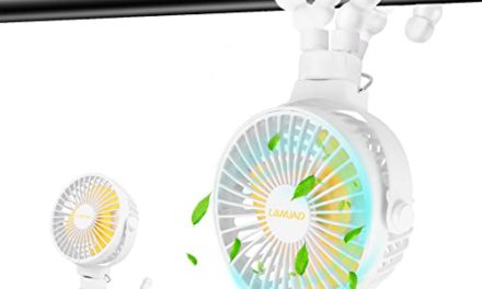 Portable USB Stroller Fan: Stay Cool Anywhere