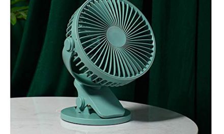 Cooling Mini Fan: Powerful 360° USB Clip, Super Mute, Portable – Perfect for Office, Car, and Travel