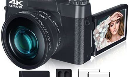 Capture Stunning Photos & Videos with VJIANGER Digital Camera – 4K 48MP Vlogging Camera for YouTube