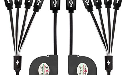 Fast, Versatile 4-in-1 Charging Cable – Charge Multiple Devices Simultaneously