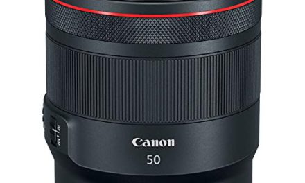 Capture the Essence: Canon RF50mm F 1.2L USM Lens, Black