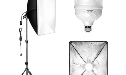 Powerful Softbox Lighting Kit for Stunning Photography & Videos