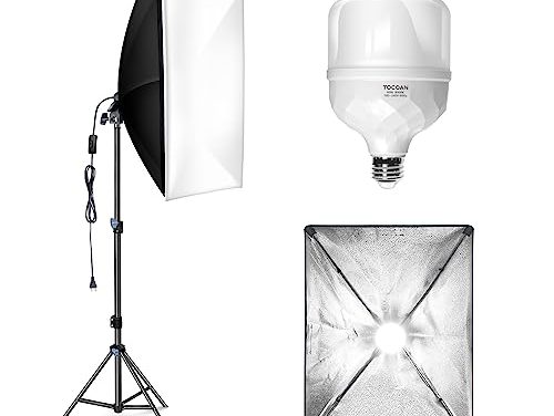 Powerful Softbox Lighting Kit for Stunning Photography & Videos
