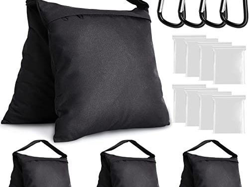 “Boost Stability! Sandbags for Light Stand, Photo Tripod, Canopy & More”