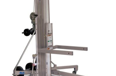 Powerful Genie Superlift Contractor: 650 lbs Capacity, 18′ 6″ Lift, Easy Single User Load & Transport