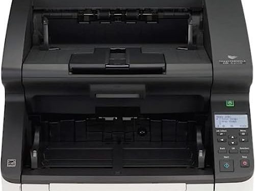 High-resolution Canon sheetfed scanner with 600 dpi optical