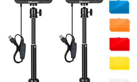 Enhance Your Shots: UBeesize 2-Pack LED Lighting Kit