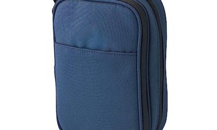 Compact and Versatile Navy Blue Gadget Pouch – Ideal for On-the-Go Storage!