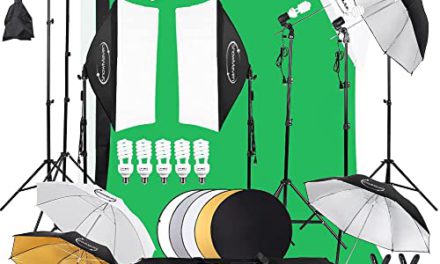 Capture the Perfect Shot: ShowMaven Studio Lighting Set