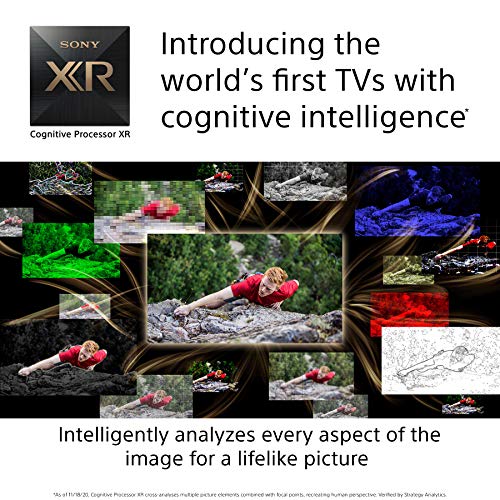 “Immerse in Brilliance: Sony A90J 83″ BRAVIA XR TV – 4K Ultra HD, Dolby Vision HDR, Alexa Compatible”