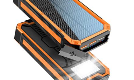 “Ultimate Solar Charger: Power On-the-Go with Fast Charging & Waterproof Flashlight”