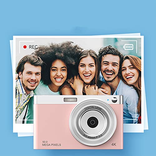 “Capture Memories: Lanhui 16X Zoom Camera, 50MP, Rechargeable – Perfect for Students, Teens, Kids!”