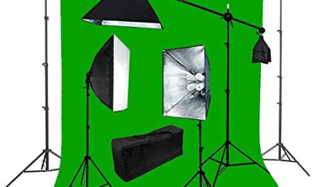 Capture Stunning Portraits with CanadianStudio Softbox Lighting Kit & Green Screen Backdrop Stand