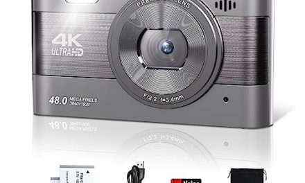 Capture Stunning Moments with 4K Digital Camera