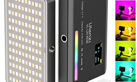 Portable RGB Camera Light with 360 Color Effects – Enhance Your Photography and YouTube Videos
