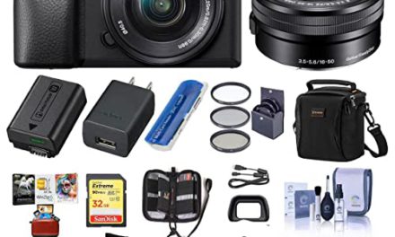 Capture the Moment with Sony Alpha a6400 Mirrorless Camera Bundle