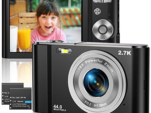 Powerful Ultra HD Mini Camera with Rechargeable LCD Screen for Students: Capture Stunning Moments